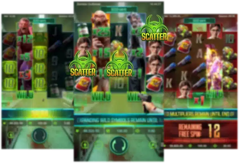 ฟีเจอร์ Free Spins Zombie Outbreak